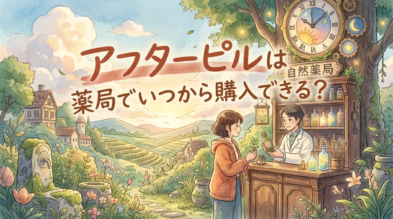 アフターピルは薬局でいつから購入できる？