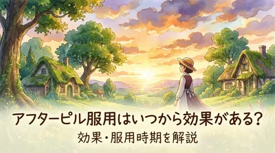 アフターピル服用はいつから効果がある?