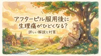 アフターピル服用後に生理痛がひどくなる？