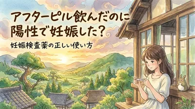 アフターピル飲んだのに陽性で妊娠した？妊娠検査薬の正しい使い方