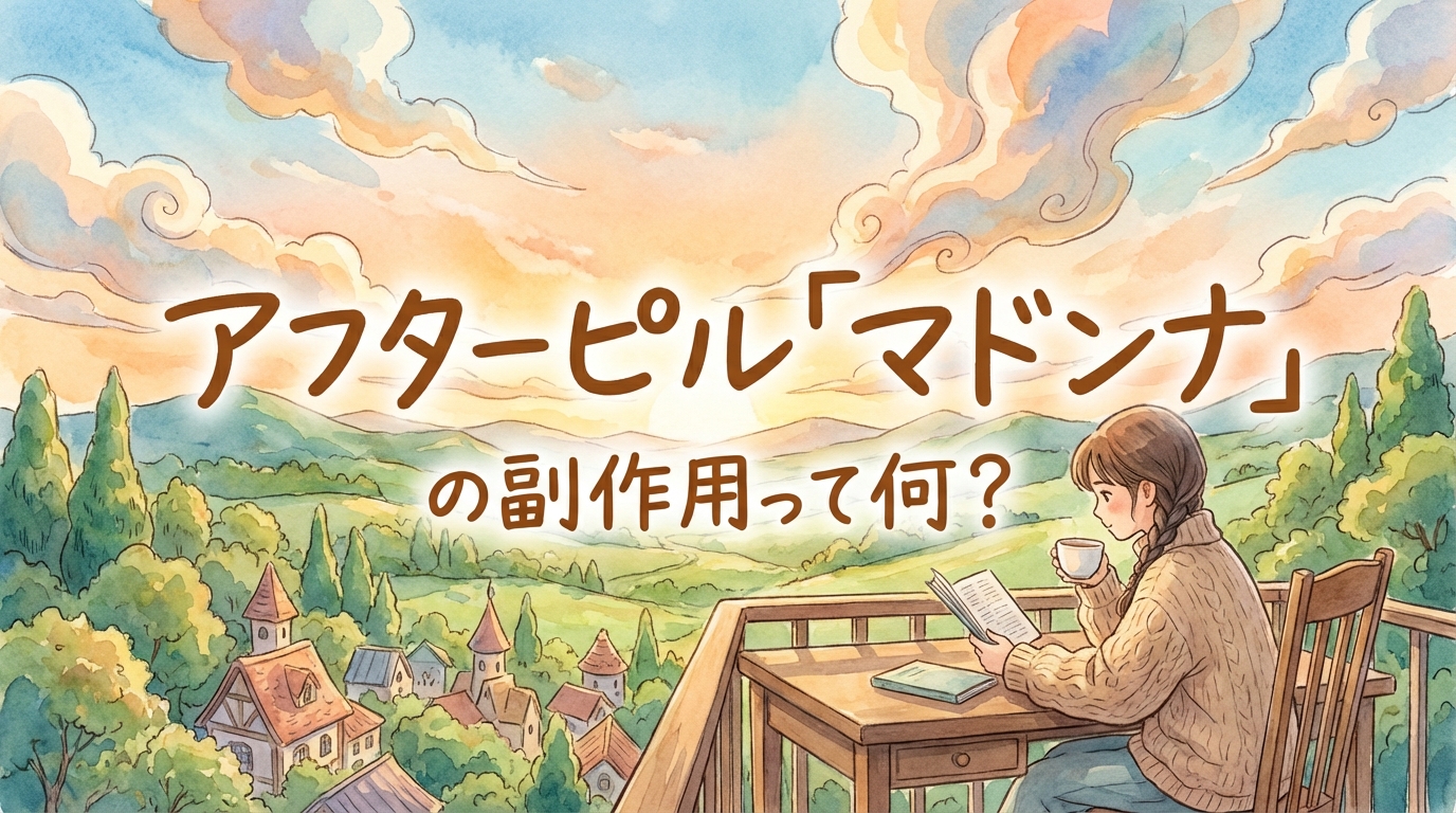 アフターピル「マドンナ」の副作用って何？