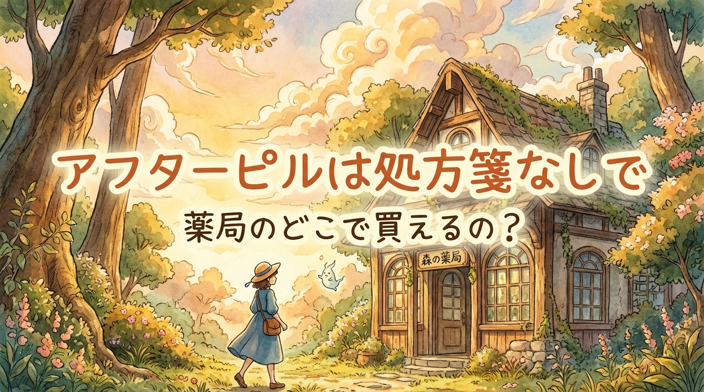 アフターピルは処方箋なしで薬局のどこで買えるの？