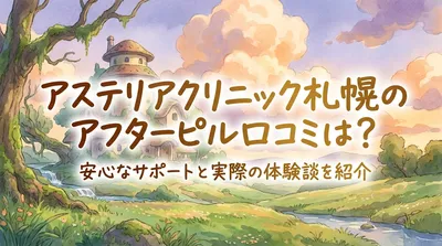 アステリアクリニック札幌のアフターピル口コミは？