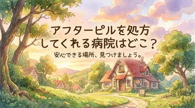 アフターピルを処方してくれる病院はどこ？