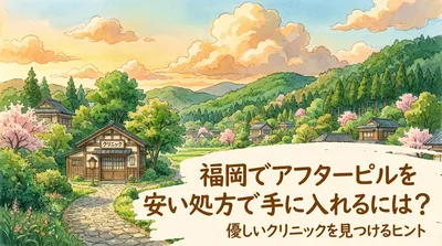 福岡でアフターピルを安い処方で手に入れるには？