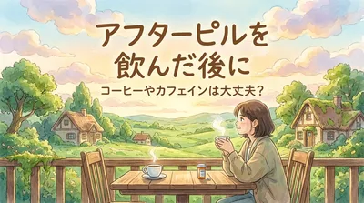 アフターピルを飲んだ後にコーヒーやカフェインは大丈夫？