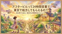 アフターピルって24時間営業で東京で処方してもらえるの？