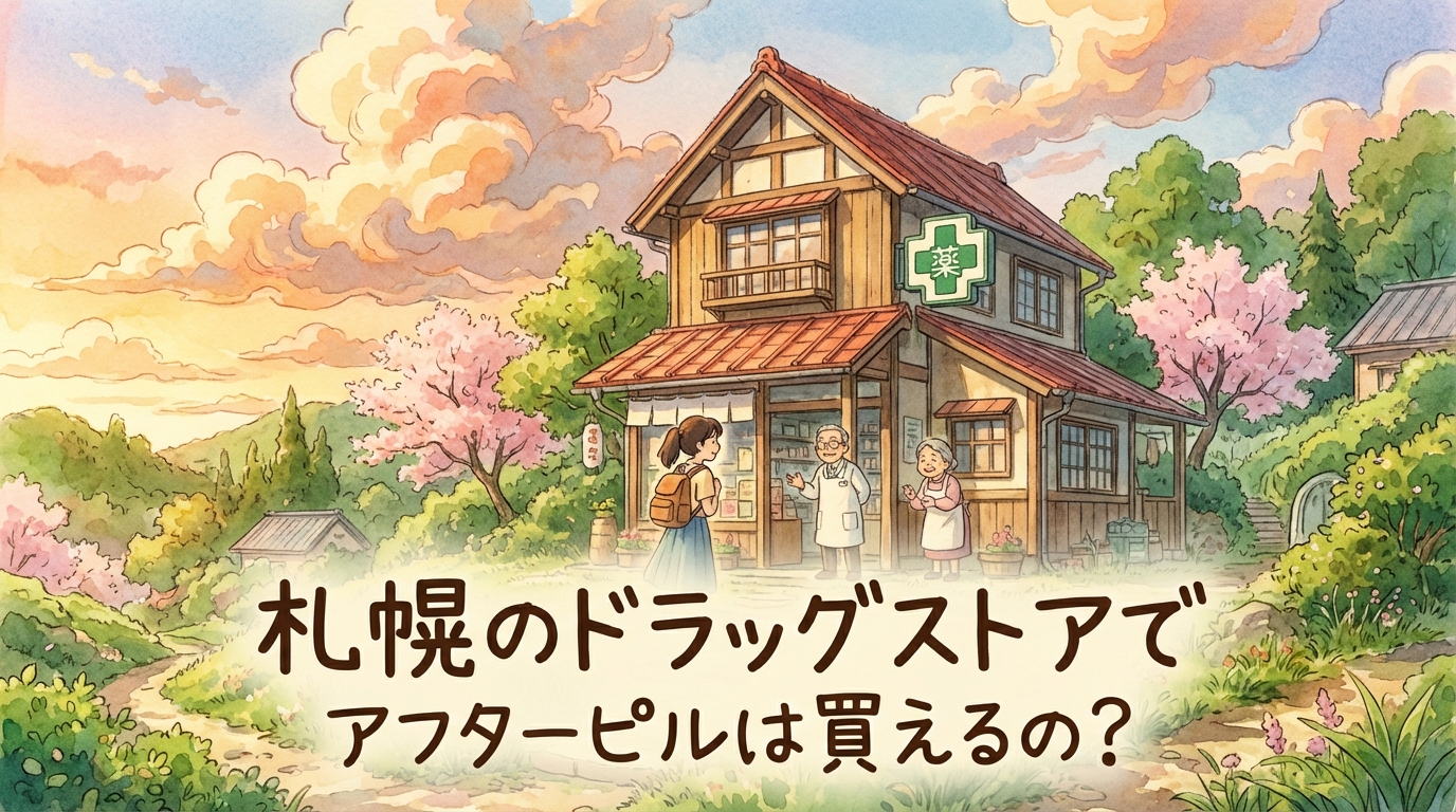 札幌のドラッグストアでアフターピルは買えるの?