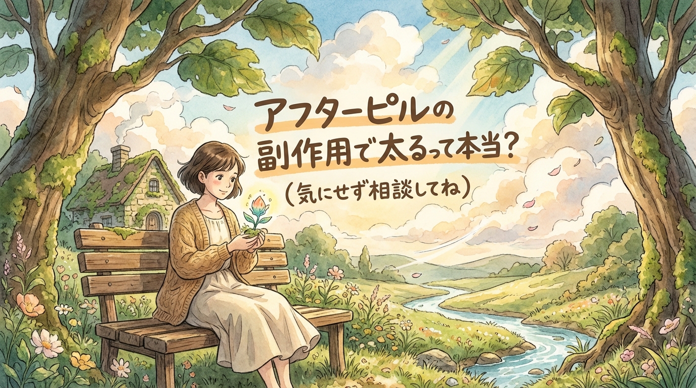 アフターピルの副作用で太るって本当？