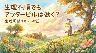生理不順でもアフターピルは効く?生理周期リセットの話