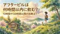 アフターピルは何時間以内に飲む？72時間や120時間以降の効果は？
