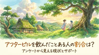 アフターピルを飲んだことある人の割合は？